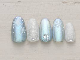 オーロラ×雪　5990円