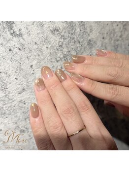モアネイル(MORE-NAIL)/ベージュニュアンス☆