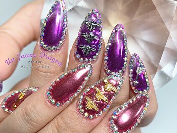 アン ジョーヌドラゴ/【ロングネイル】アシメミラー