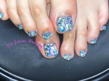 アン ジョーヌドラゴ/【フットネイル】埋め尽くし