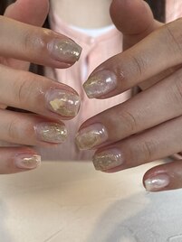 ホワイト×ゴールド