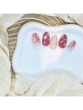 ツメトトノウ/¥7.800　桜ネイル（加藤り）