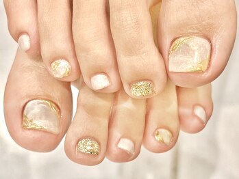 エムウィッシュ アヴァンス メルサ栄店(M.wish Avance)の写真/20代から圧倒的な支持がある"M.wish"で爪先見せの季節に向け準備☆足先からオシャレを再現致します◎