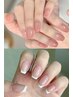 【初回オフ無料★HAND】グラデーション/フレンチ ネイル  ¥6980→￥4800