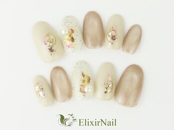 エリクサーネイル 神田(Elixir Nail)/シンプル/クーポン使用