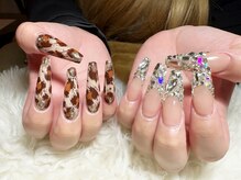 シェル ネイル(Cher nail)/きらきら鬼ロング【Cher nail】