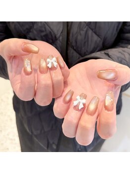 ホワイトネイル 難波店(WHITE NAIL)/マグネットネイル/ワンカラー