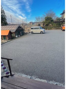 ポーラ ステラ ノール店(POLA)/こちらが駐車場です