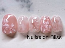ネイルサロンブリス(nail salon Bliss)/定額シンプルアートコース￥5500