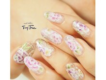 タイニーツリー(Tiny Tree)の雰囲気（手描きお花アート♪）