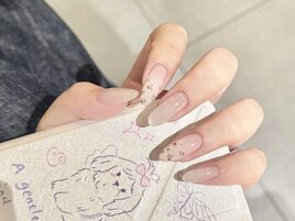 ヒョウ柄ネイル