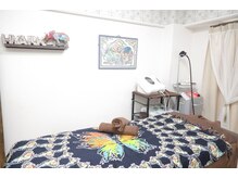 サロンデュヒャーク 志木駅前店(salon du ひゃーく)/施術部屋１【痩身】