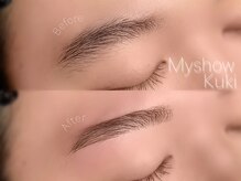 マイショウ ヘアラウンジ アイ 久喜店(My Show Hair Lounge -Eye-)/アイブロウwax