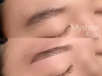 マイショウ ヘアラウンジ アイ 久喜店(My Show Hair Lounge -Eye-)/アイブロウwax