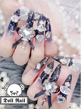 ドールネイル 札幌店(Doll Nail)の写真/狸小路直結☆推し活ネイル/キャラアート/中国・韓国系/派手ネイル…etc.☆手元で推しを表現♪