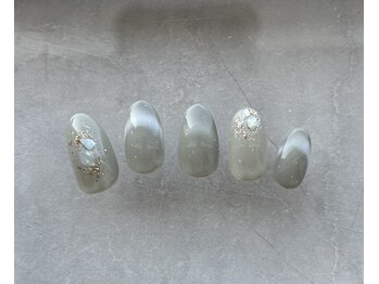 シエルネイルスタジオ 新宮店(Ciel nail studio)/定額★トレンドアート】No.4