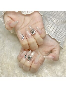 ニケロランシジュ(Nike L'orange)の写真/【ご新規様オフ無料】オフィスネイルや綺麗めなネイルがお好きな方へ♪ モチが良く綺麗な仕上がりで人気◎