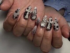 【個性派】モノトーンネイル