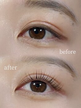アイモード プルミエ店(EYE MODE)の写真/国産商材×高技術のまつ毛立ち上げ技術★【アッパーリフトカール】で上下まつ毛ともしっかりカール♪