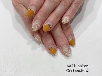 ヒョウ柄ネイル