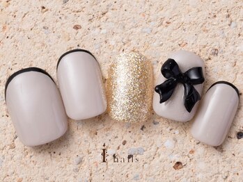 アイネイルズ 町田店(I nails)/ワンホンリボンネイル7980円