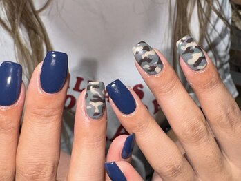 ザ コースト バイ ネオリーブ(The coast by neolive)/迷彩ネイル 担当:akari