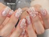 ＊冬限定デザイン＊雪の結晶ネイル/60分内持ち込み可/定額コース 6500