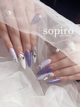 ソピーロ 三番町店(sopiro)/推しカラーネイル