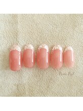 ナナネイル(Nana.Nail)/ガラスフレンチ