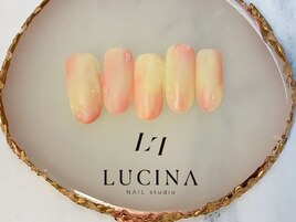 H-9 桃ネイル／ピーチネイル