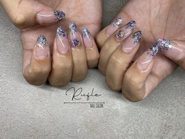 ラメグラデーション