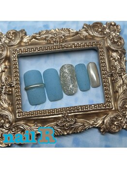 ネイルアール(nail R)/大人なパイナップルネイルです☆