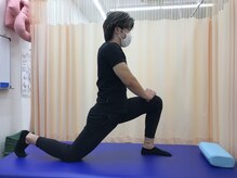 おなが浦添当山整体院/腸腰筋ストレッチ