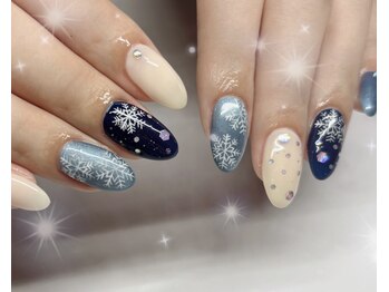 エクラ(eclat)/マグネット×雪の結晶