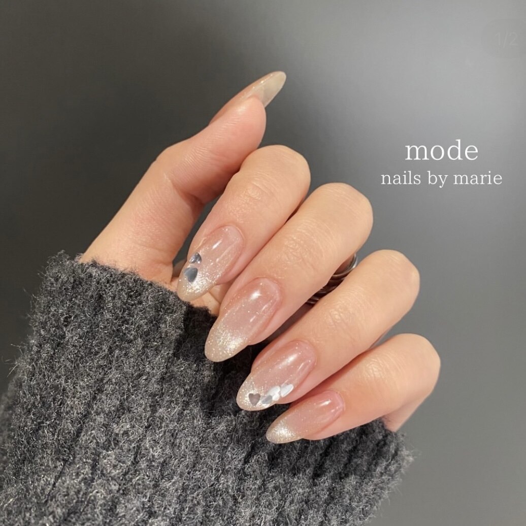 ハートチョコ ネイルチップ bd6dbaad1bfb3528ca9b8fd7e976c5