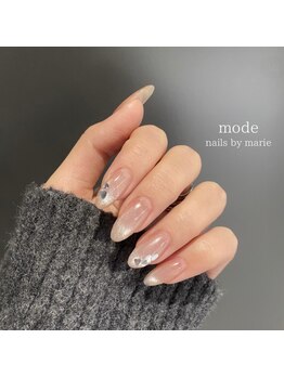 マグネットにハート埋め込み