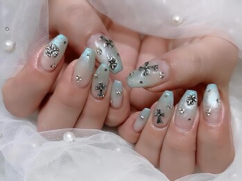 リンネイル 新大久保店(Rin Nail)/#待ち込みデザインOK　#付け放題
