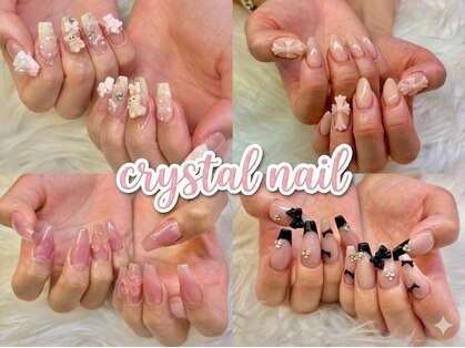 クリスタルネイル(crystal nail)の写真