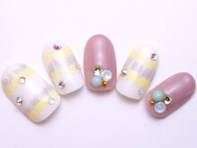 ネイルサロン ドレリッチ 大宮店(drerich)/ピーコックキラキラ