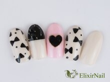 エリクサーネイル 五反田(Elixir Nail)/定額c やり放題/クーポン使用