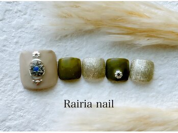 ライリアネイル(Rairia nail)/フットアートBコース