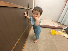 子育てママの整体サロン/施術中のお子様の様子