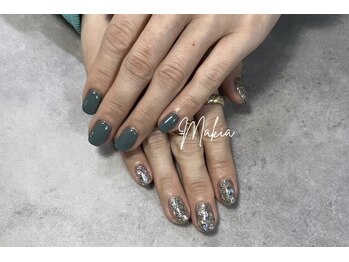 マキア(Makia)/ワンカラーアシメ