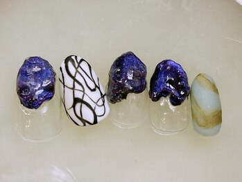 ネイルサロン フローリア(nail salon Florir)/デコボコ 個性派ネイル