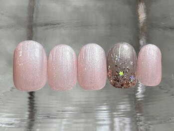 ナネア カラー(nanea color)/ピンクオフィスネイル　8000円