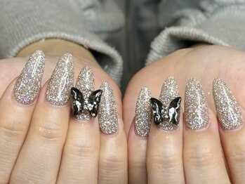 ウサギネイル 新大久保店(usagi nail)/キラキラネイル