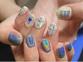 落書きネイル