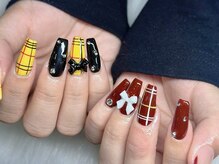 ネイルズバー 新宿店(Nails Bar)/クラシックチェックネイル