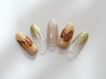 ツインネイル 名古屋駅店(twin.nail)/シンプルデザイン ¥5280