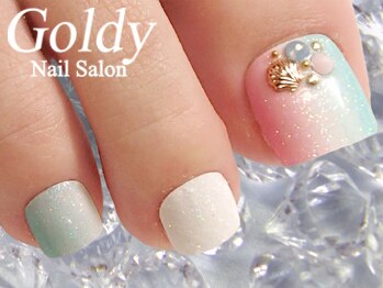 ネイルサロン ゴールディ(NAIL SALON GOLDY)/FOOT華やかコース